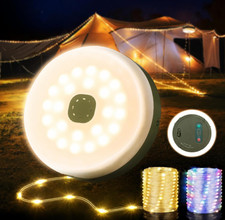 Luces de Camping Recargables 10M Impermeables 8 Modos para Tienda y Patio picture