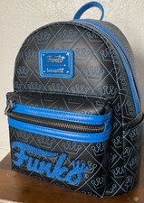 Official Funko IP embroidered Crowns Logo Black Mini Backpack picture