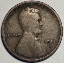 1915-S Lincoln Wheat Cent — Circulated 🔥 Better Date  picture