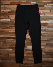 New Spanx Women's Classic Black Leggings Size Medium High Rise Slimming Pull-On picture