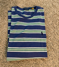 Polo Ralph Lauren Men's Striped Classic Fit Tee Cotton Jersey Crew Neck L picture