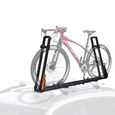 TOOENJOY Roof Bicycle Car Rack, Bike Rooftop Mount Rack w/Dual Load Arm picture