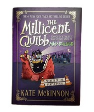 The Millicent Quibb Secrets of the Purple Pearl Kate McKinnon Signed 1st Edition picture