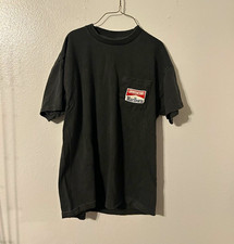 Marlboro Unlimited Men's L Black Pocket Tee Double-Sided Snake Graphic Cotton picture