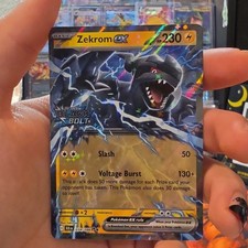 The Pokémon Company Zekrom EX 034/086 Black Bolt Holo English 230 HP Basic Rare picture