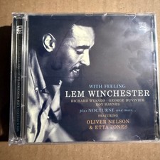 Lem Winchester – With Feeling / Nocturne 2 CD 2012 Remastered Jazz Fresh Sound picture