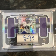 2021 Panini One - Formula One Autographs Justin Jefferson #399 /99 (AU) picture