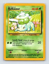Bulbasaur Unlimited Common Base Set 044/102 NM picture