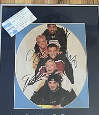 NSYNC Full Band Signed From Concert Justin Timberlake -Jan 15th 1999 picture