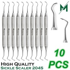 Periodontal Montana Jack 204s Sickle Scaler Silicon Double End Dental Instrument picture