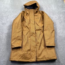 Columbia Portland Point Parka Women's L G Golden Brown Omni Heat Hooded Jacket picture