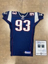 Richard Seymour New England Patriots Team Issued Jersey Player Issued Game Worn picture