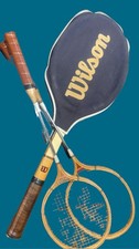 Vintage Wilson Tennis Rackets picture