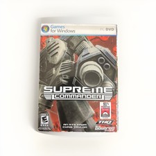 Supreme Commander (PC, 2007) GAME COMPLETE  sealed picture