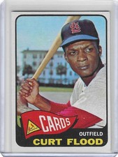 1965 Topps Curt Flood - #415 Cards (EX)  picture