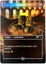 MTG Lightning Greaves (Foil) Secret Lair x Hobbit 2558 NM picture