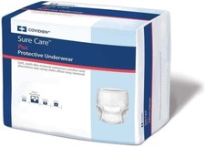 Cardinal (formerly Covidien) 1625 SureCare Unisex XLarge Underwear - Case of 56 picture