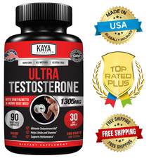 Natural Testosterone Booster 90ct Increase Energy Improve Muscle Strength Growth picture