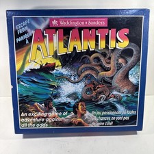 Escape From Atlantis Waddington French-Canadian 1987 Edition picture