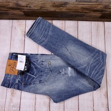 NEW PRPS Men's Windsor Tapered Skinny Fit Jeans Light Indigo Sz 32 (Fit 34x34.5) picture