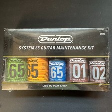 Dunlop 6500-DUNLOP System 65 Guitar Maintenance Kit Polish Cleaner SEALED picture