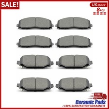 Front Rear Ceramic Disc Brake Pads For 2012-2020 Dodge Grand Caravan Journey picture