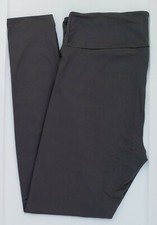 TC2 LuLaRoe Tall & Curvy2 Leggings Beautiful Solid Gray Rare  NWT picture