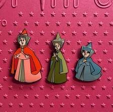 Disney Catalog Pin Flora, Fauna, Merryweather- from Sleeping Beauty picture