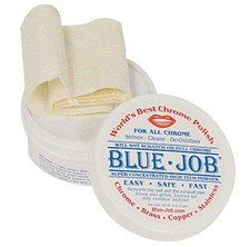 New Genuine Blue Job Motorcycle Exhaust Chrome Polish Remover 28g/1oz picture
