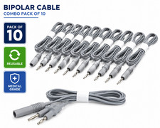 REVITI Bipolar Cable Combo Pack of 10 | Laproscopy Electrosurgical Cautery Cable picture