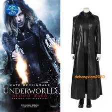 Underworld: Blood Wars Vampire Warrior Selene Cosplay Costume Outfit Jacket Boot picture