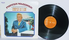 PORTER WAGONER Simple As I Am LP VG+ 1971 RCA Victor Country Vinyl LSP4508 picture
