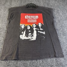 VTG 1989 Kreator Extreme Aggression Sleeveless Tank Top Shirt German Thrash picture