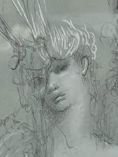 New Photos  Leonor Fini Signed Etching Couple 113/125 French Surrealist Limited picture