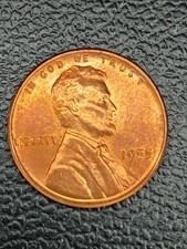 1955 P Lincoln Wheat Cent BU RED UNC picture