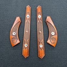 Ruger M77 MK2 Zytel Boat Paddle Skeleton Stock Inserts African Padauk picture