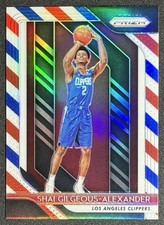2018-19 Panini Prizm Shai Gilgeous-Alexander #184 Red White & Blue Prizm RC picture