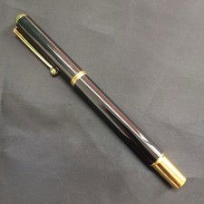Title: Chami Black Fountain Pen Gold Trim Unused Near Mint Japan Character Coun picture