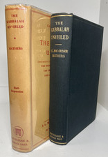 1951 KABBALAH UNVEILED Mathers 6th Impression DJ Occult Zohar Golden Dawn picture