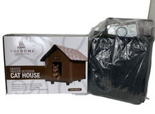 HEATED INDOOR/OUTDOOR CAT HOUSE WEATHERPROOF picture