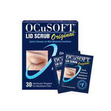 OCuSOFT Lid Scrub Original Pre-Moistened Pads for Irritated Eyelids picture