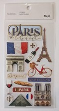 Paris France Travel Vacation Scrapbooking Stickers by Recollections  picture