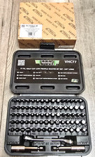 VIM 77pc Half Cut/ Super Low Profile Master Bit & Micro Ratchet Set #VHC77 picture