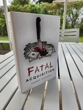 FATAL ACQUISITION BY JAMES COTERA 2021 1ST EDITION SIGNED LIMITED 5 / 412 COPES picture