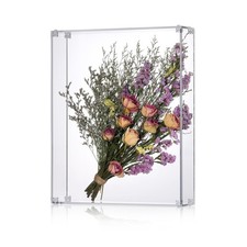 13x16 Acrylic Shadow Box, Assemble Display Case, DIY Tabletop/Wall Mount Disp... picture