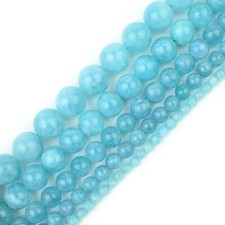 Natural Gemstone Beads Round Jewelry Making Strand Healing 4mm 6mm 8mm 10mm 12mm picture