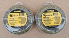 (2 Pk) DEWALT Professional Grade Trimmer Line 0.095in X 144ft Braided DW01DT915 picture