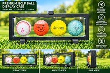 4 Vice Balls with DISPLAY CASE. Featuring Limited Edition-  picture