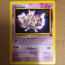 Wizards Pokemon TCG Mewtwo 03/53 Wotc Promo English 70 HP Regular Movie Promo picture