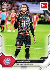 Michael Olise 1st BL Hat-Trick - 2026-27 Bundesliga Topps NOW - Card 23 Presale picture